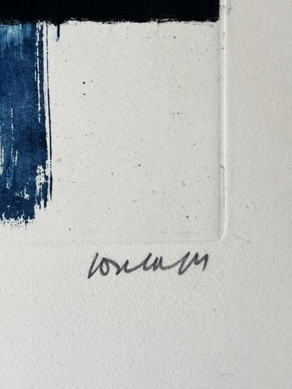 Eau-forte I (Eau-forte et aquatinte) - Pierre  SOULAGES