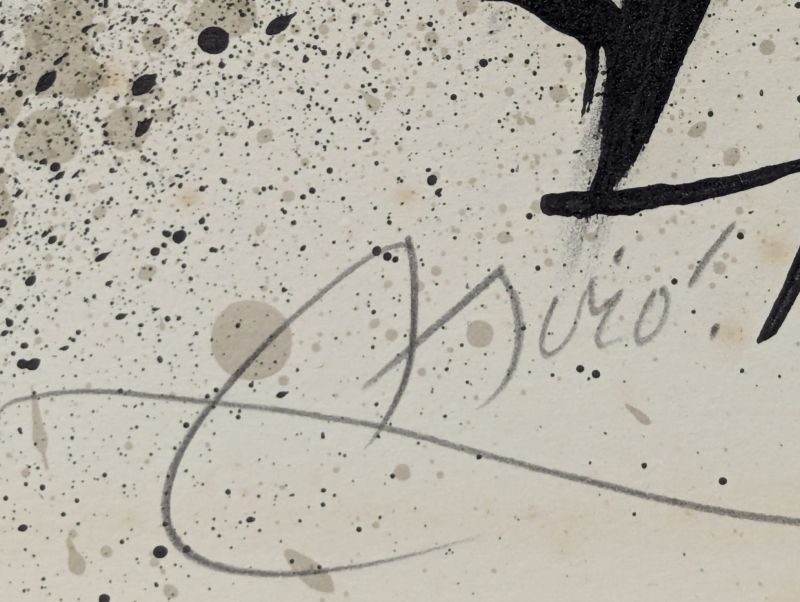 Homenatge a Joan Prats (Litografía) - Joan  MIRO