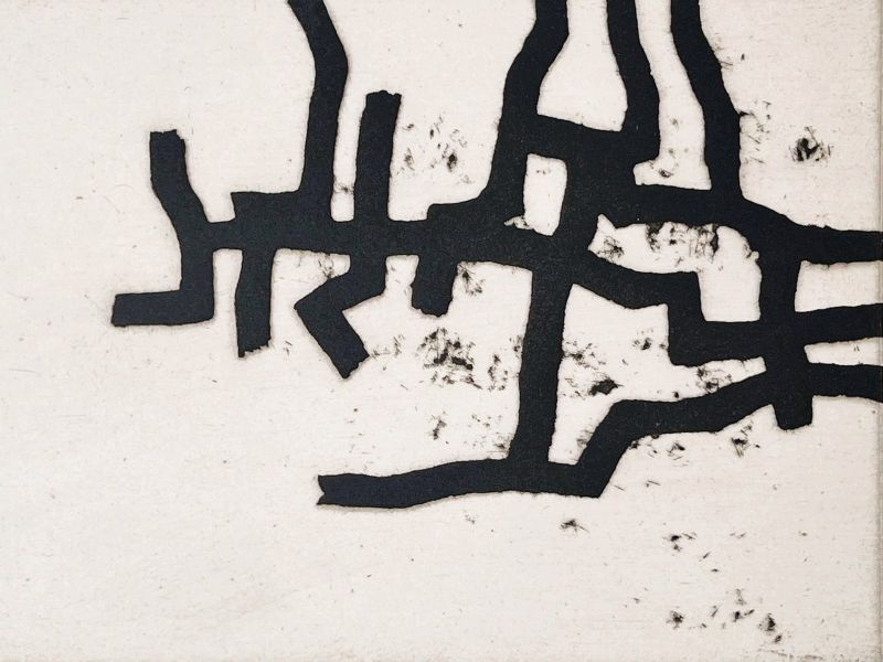 Continuation III (Radierung) - Eduardo CHILLIDA