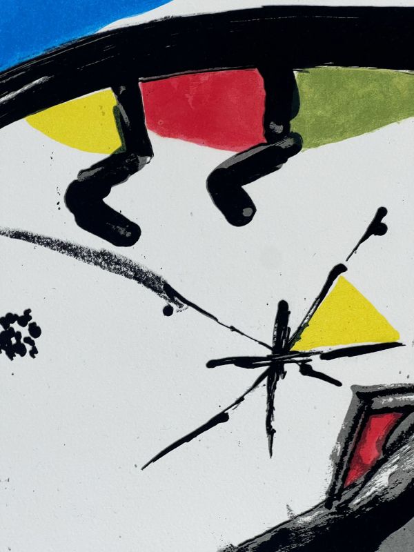 Festa Major (Lithographie) - Joan  MIRO