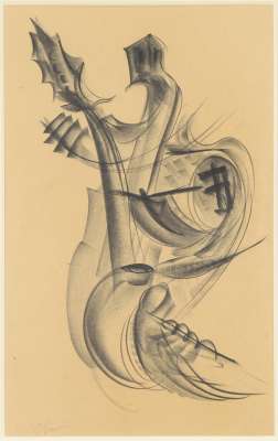 Sans titre (Fusain (moderne)) - Jean-Gabriel CHAUVIN