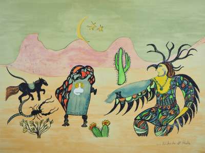 I dreamt I was in Arizona (Lithograph) - Niki DE SAINT PHALLE