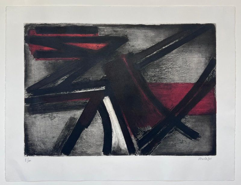 Radierung II (Radierung) - Pierre  SOULAGES