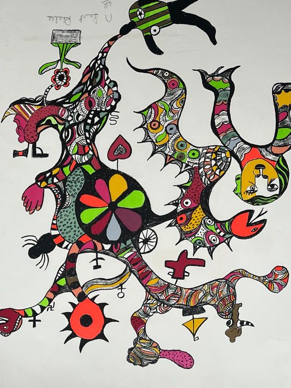 La machine à rêver (Litografía) - Niki DE SAINT PHALLE