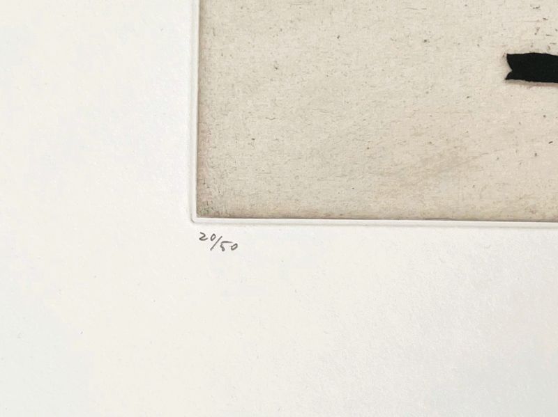 Continuation III (Radierung) - Eduardo CHILLIDA