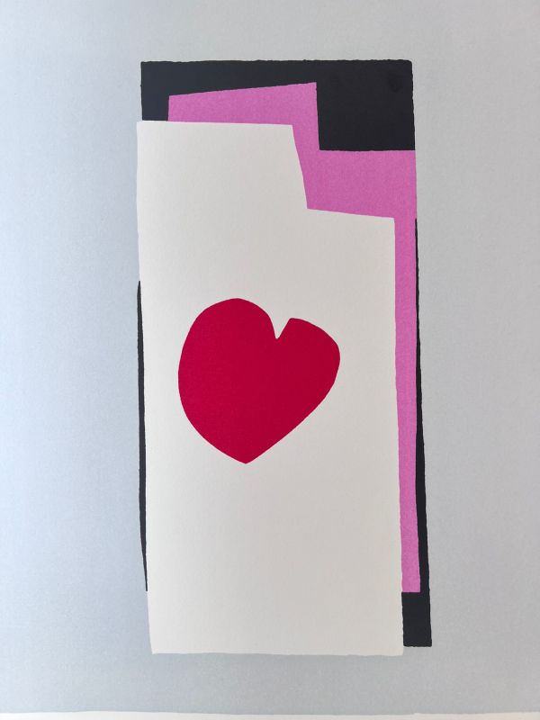 Le coeur (Lithographie) - Henri  MATISSE