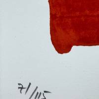 Lithograph No. 40 (Lithograph) — Pierre SOULAGES — Edition numbering detail