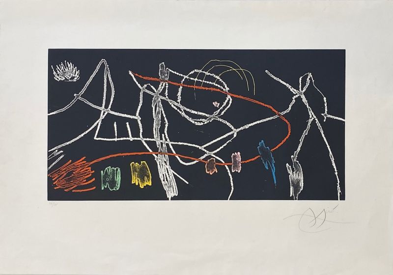 Gravures pour une exposition (Eau-forte et aquatinte) - Joan  MIRO