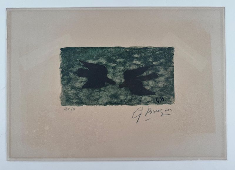 Le Pays total (Lithographie) - Georges BRAQUE