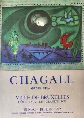 Œuvre gravé (Affiche) - Marc CHAGALL