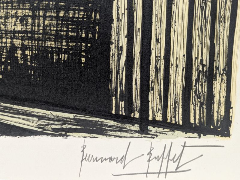 Iglesia de Alfortville (Litografía) - Bernard BUFFET