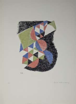 Sans titre (Eau-forte) - Sonia DELAUNAY