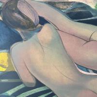 Camille Hilaire (1916-2004) // Nus sur le transat (Lithographie) — Artistes Divers