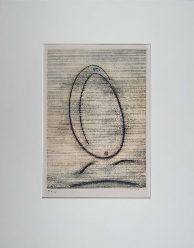 L'Oiseau caramel (Fotolithografie) — Max ERNST — Ansicht mit Rändern
