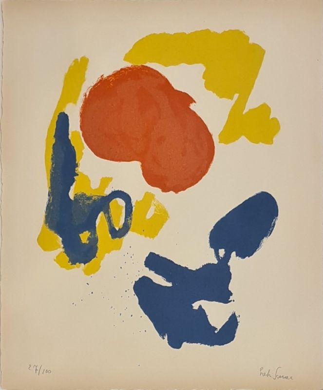 Greta Sauer (1909 - 2000) // Sans Titre (Lithograph) — Artistes Divers