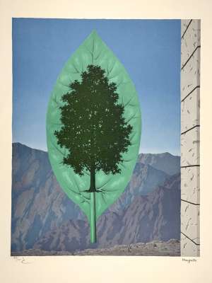 Le dernier cri (Lithograph) - René MAGRITTE