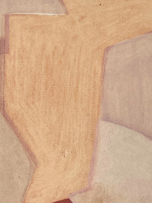 Composition rose XXII (Eau-forte et aquatinte) - Serge  POLIAKOFF