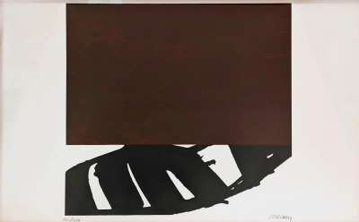 Lithografie Nr. 43 (Farblithographie) - Pierre  SOULAGES