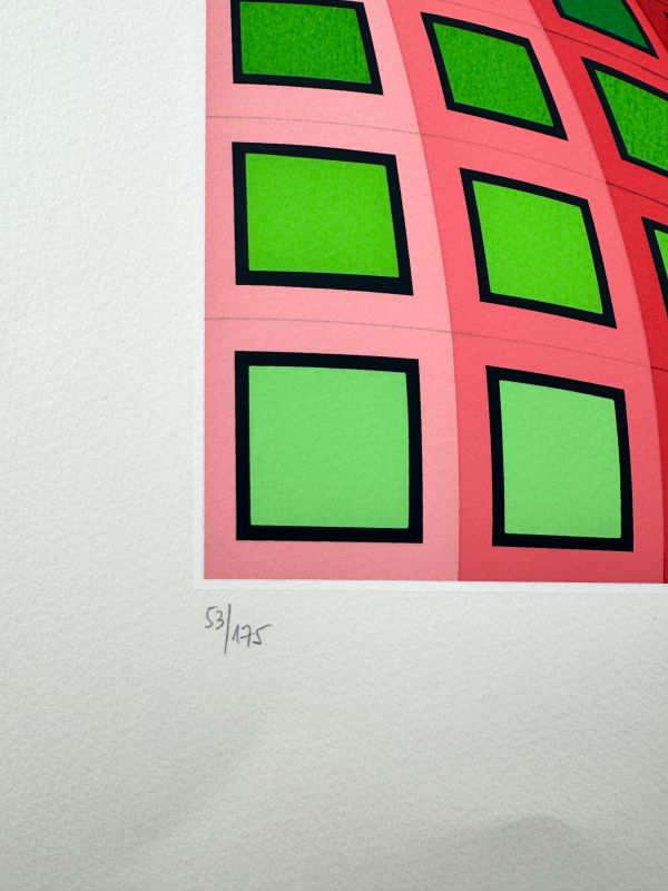 Lava (Siebdruck) - Victor  VASARELY