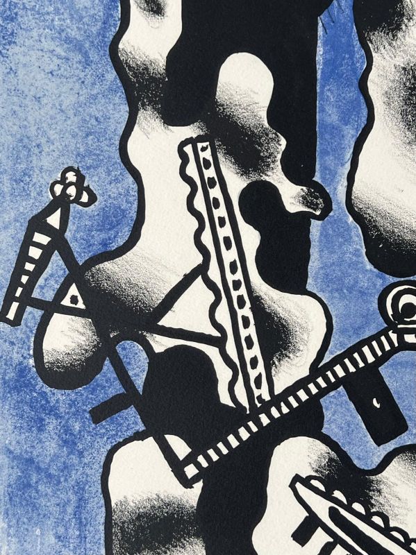 Paysage 48 (Litografía) - Fernand LEGER