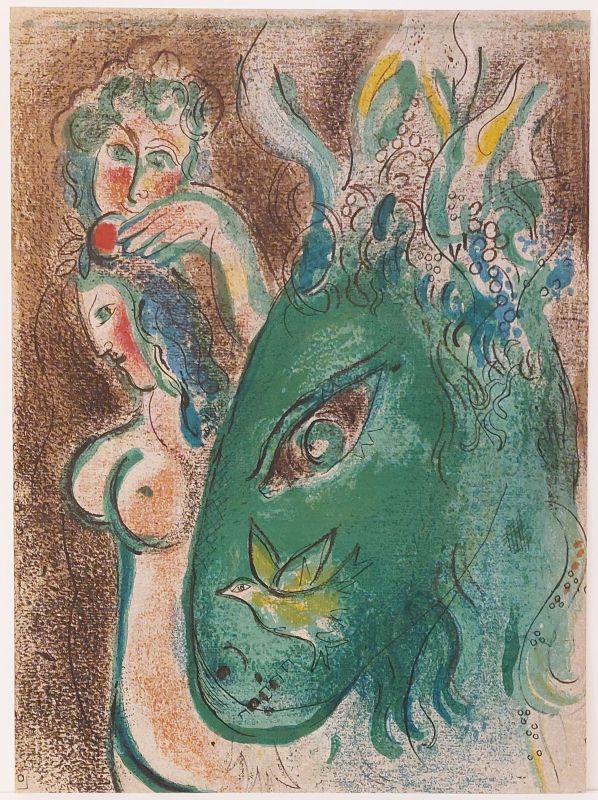 Para&iacute;so (Litografía) - Marc CHAGALL