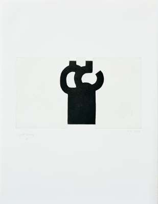 The Miracle of Fire (Engraving) - Eduardo CHILLIDA