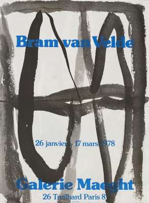 Galerie Maeght (Plakat) - Bram   VAN VELDE