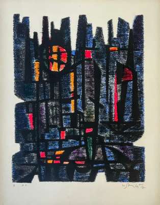 L'Appareil de Ma&icirc;tre Gessner (Lithograph) - Gustave  SINGIER