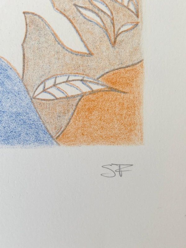 Phénomènes I (Lithographie) - Sara FRATINI