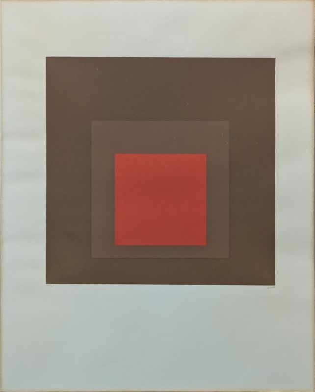 Homage to the Square : HG442:a (Siebdruck) - Josef ALBERS
