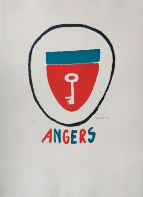 Angers (Lithograph) - Sonia DELAUNAY