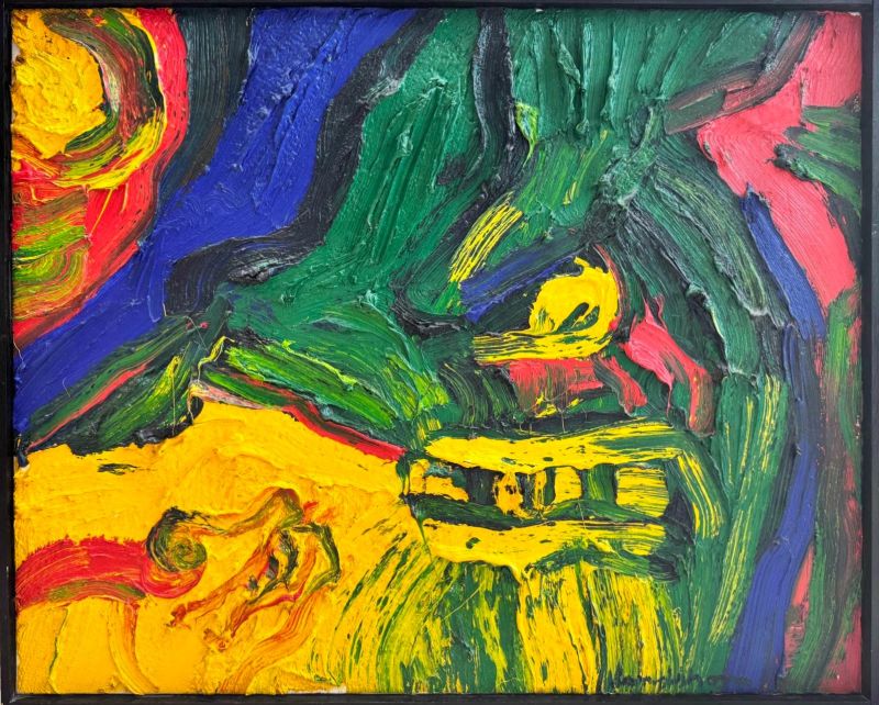 Sin t&iacute;tulo (Óleo sobre tela (moderno)) - Bengt LINDSTROM