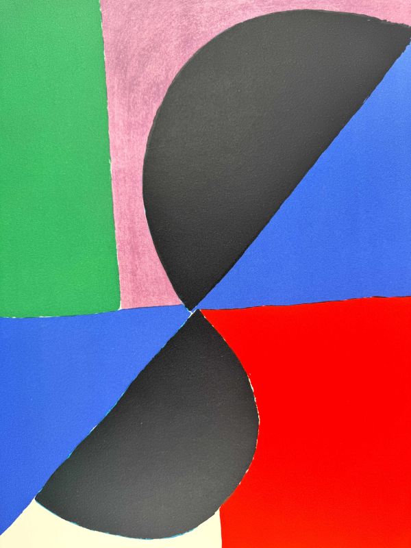 Morgen-Nocturne (Farblithographie) - Sonia DELAUNAY