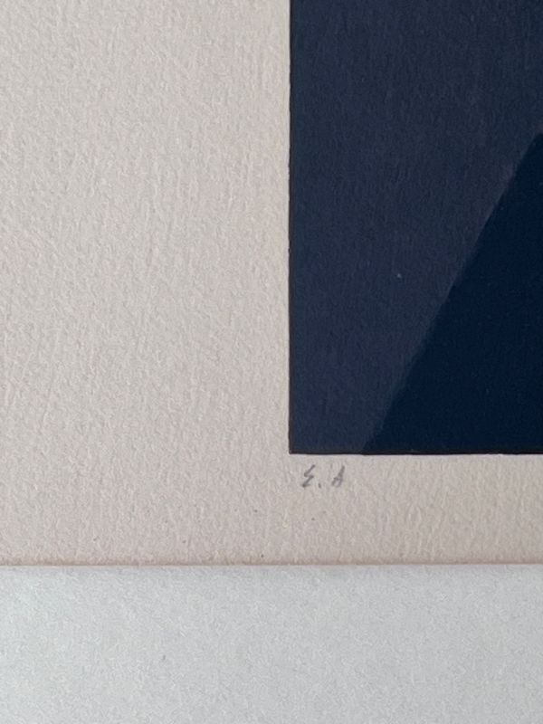 Jean PIAUBERT (1900-2002) // Composition V (Lithograph) — Artistes Divers