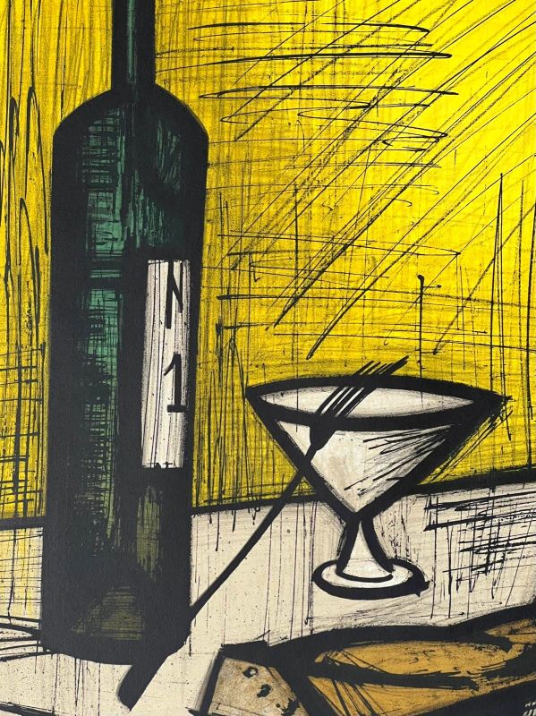 Bread and Wine (Lithograph) - Bernard BUFFET