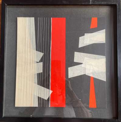 Station Gobelins 2 (Collage) - Jacqueline DEBUTLER