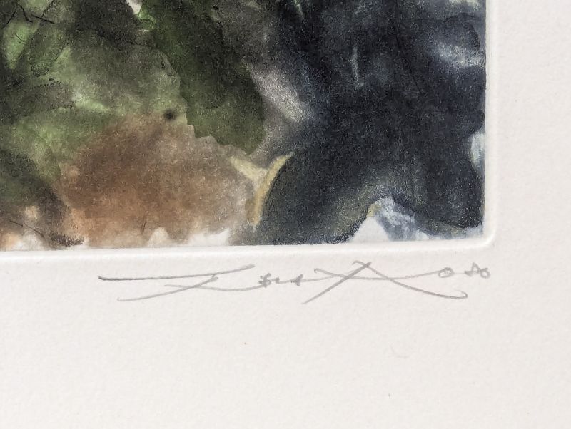 Beauregard (Radierung und Aquatinta) - Wou-ki  ZAO