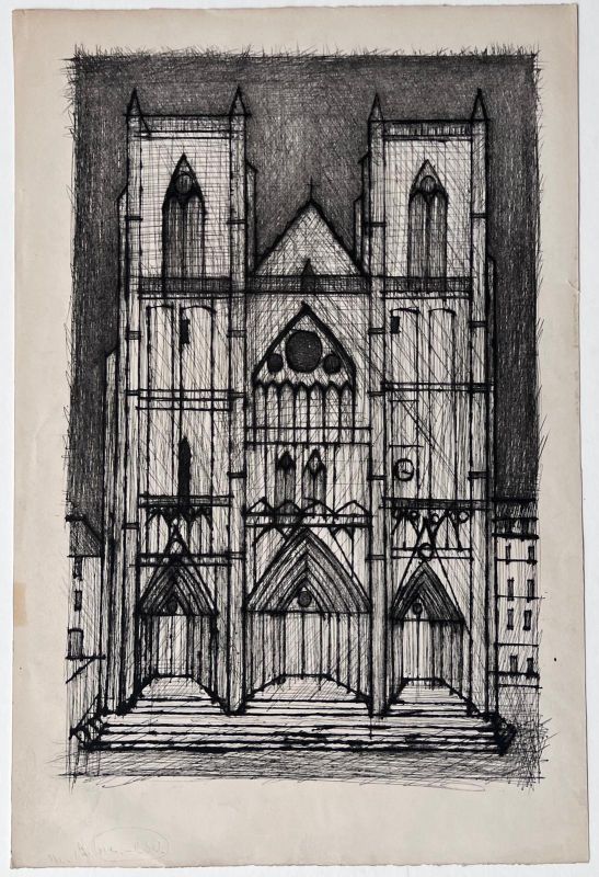 Recherche de la pureté (Drypoint) - Bernard BUFFET