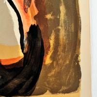 Untitled (Lithograph) — Bram VAN VELDE — Signature detail