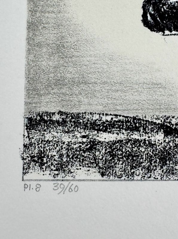 Stonehenge  Pl. 8 (Lithographie) - Henry  MOORE