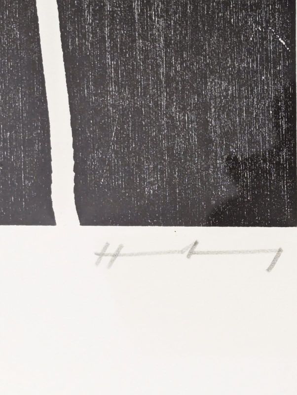 H 1973-21 (Wood engraving) - Hans HARTUNG