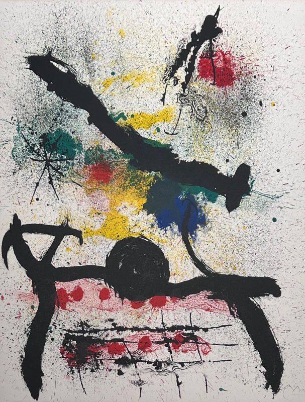 Sans titre (Lithographie) - Joan  MIRO