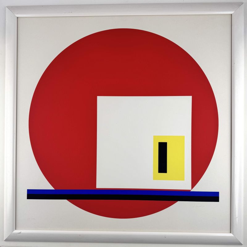 Constructions Plan (Sérigraphie) - Jean GORIN