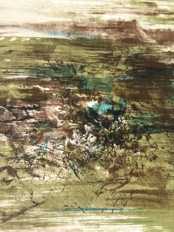 Sans titre (Lithographie) - Wou-ki  ZAO