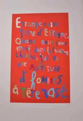 Journal d'un fou (Farblithographie) - André LANSKOY