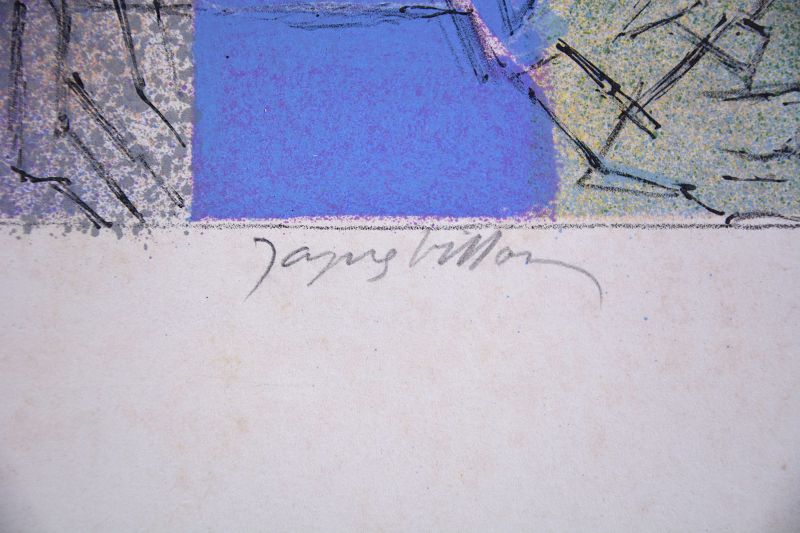 Le pigeonnier normand (Litografía) - Jacques VILLON