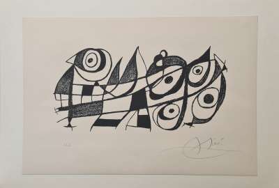 Mir&oacute; Sculpteur (Litografía) - Joan  MIRO