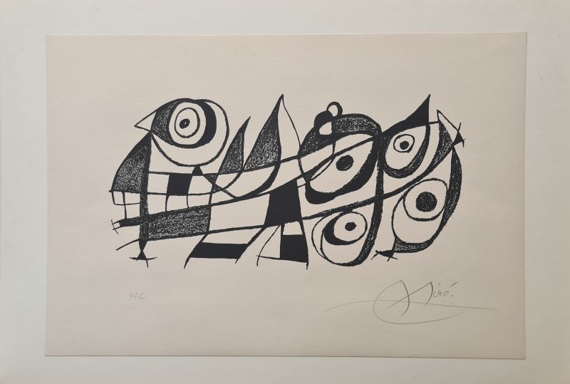 Mir&oacute; Sculpteur (Farblithographie) - Joan  MIRO