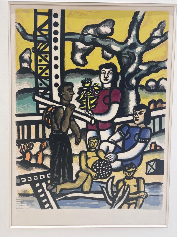 The Camper (Wood engraving) - Fernand LEGER