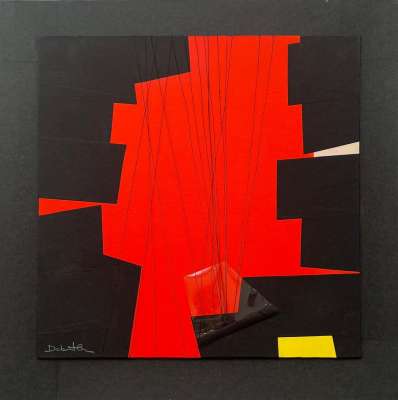 Station Gobelins 1 (Collage) - Jacqueline DEBUTLER